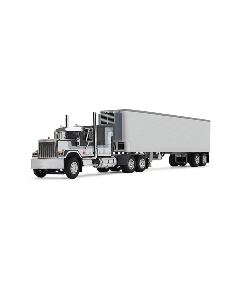 DCP by First Gear GMC General with Vintage Refrigerated Trailer DCP by First Gear GMC General with Vintage Refrigerated Trailer