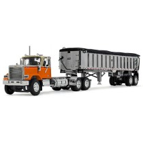 DCP by First Gear Chevrolet Bison Day Cab with East End Dump Trailer