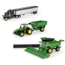 Ertl Farm Toys - John Deere Harvesting Set