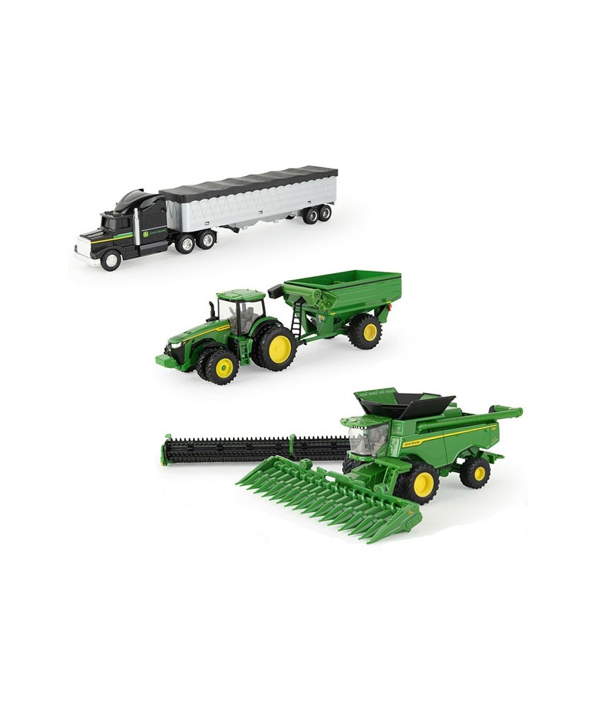 Ertl Farm Toys - John Deere Harvesting Set Ertl Farm Toys - John Deere Harvesting Set