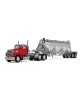 DCP by First Gear Ford LTL-9000 Day Cab with Heil Pneumatic 3 Drop Trailer
