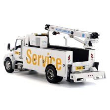 Diecast Masters CAT Service Truck - Kenworth T380 Auto-Crane Titan85 Body with Miller EnPak Diecast Masters CAT Service Truck - Kenworth T380 Auto-Crane Titan85 Body with Miller EnPak