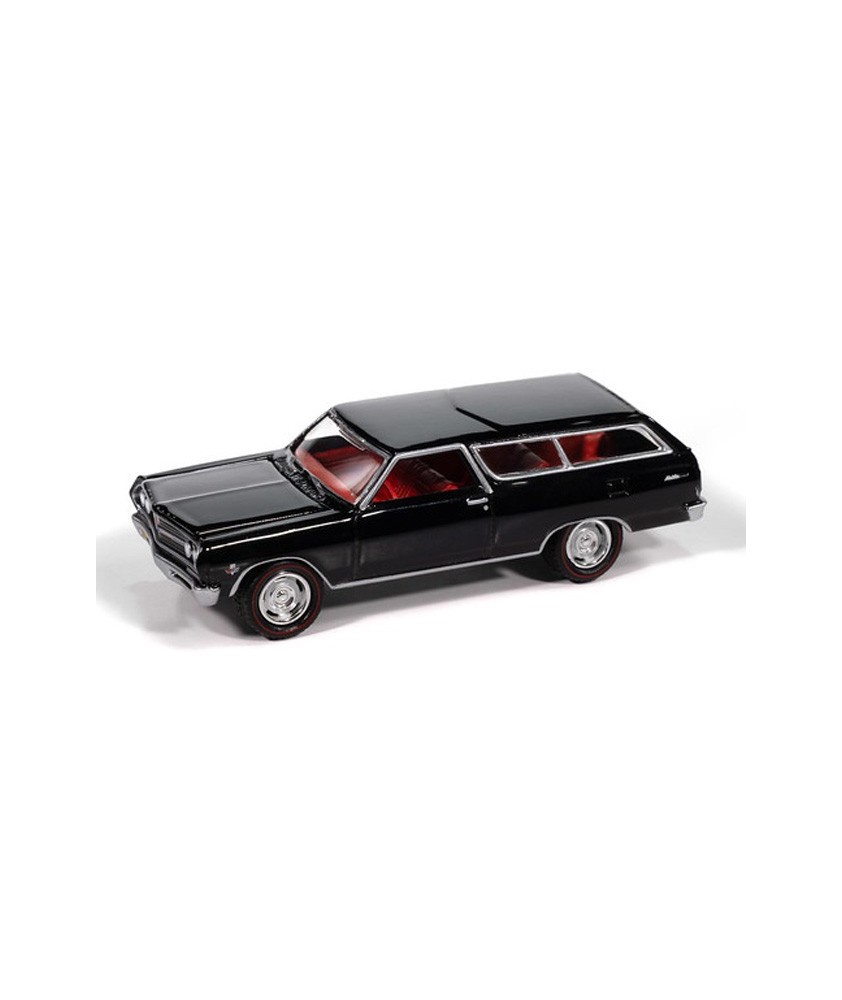 Johnny Lightning Collector Tin 2025 Release 2A - 1965 Chevrolet Chevelle Malibu 2-Door Wagon Johnny Lightning Collector Tin 2025 Release 2A - 1965 Chevrolet Chevelle Malibu 2-Door Wagon