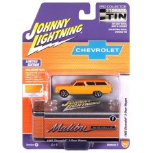 Johnny Lightning Collector Tin 2025 Release 2B - 1965 Chevrolet Chevelle Malibu 2-Door Wagon Johnny Lightning Collector Tin 2025 Release 2B - 1965 Chevrolet Chevelle Malibu 2-Door Wagon