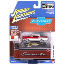 Johnny Lightning Collector Tin 2025 Release 2A - 1958 Chevrolet Impala Johnny Lightning Collector Tin 2025 Release 2A - 1958 Chevrolet Impala