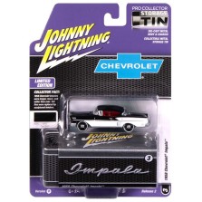 Johnny Lightning Collector Tin 2025 Release 2B - 1958 Chevrolet Impala Johnny Lightning Collector Tin 2025 Release 2B - 1958 Chevrolet Impala
