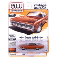 Auto World Premium Series 2025 Release 2A - 1970 Plymouth Sport Fury in Burnt Orange