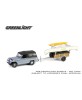 Greenlight Hitch and Tow Series 32 - 1968 Jeep Jeepster Commando SC-1 with Canoe Trailer