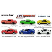 Greenlight Muscle Series 30 - Six Car Set