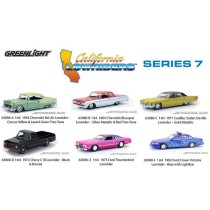 Greenlight California Lowriders Series 7 - Six Piece Set