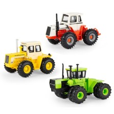 Ertl Toy Tractor Times 42nd Anniversary - Three Piece Case IH Tractor Set