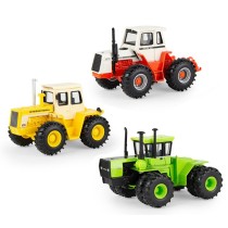 Ertl Toy Tractor Times 42nd Anniversary - Three Piece Case IH Tractor Set