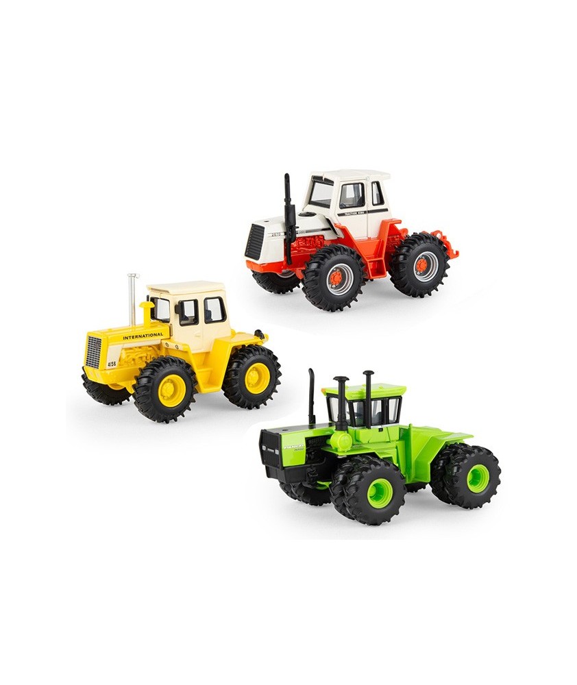 Ertl Toy Tractor Times 42nd Anniversary - Three Piece Case IH Tractor Set