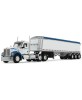 DCP by First Gear - Kenworth W990 Day Cab with Lode King Tri-Axle Hopper Trailer