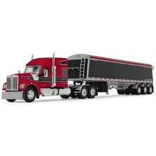 DCP by First Gear - Kenworth W990 and Lode King Tri-Axle Hopper Trailer