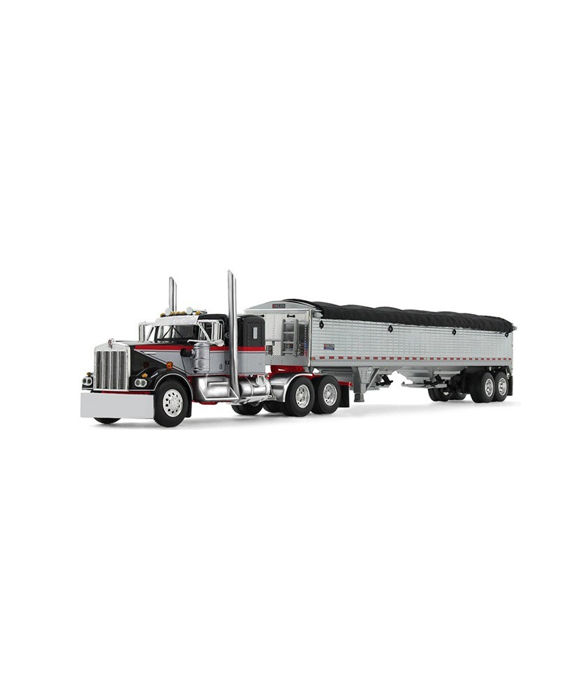 DCP by First Gear - Kenworth W900A with Wilson Pacesetter Grain Trailer
