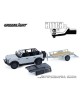 Greenlight Hitch and Tow Series 33 - 2021 Ford Bronco Badlands with Utility Trailer and Motorcycle