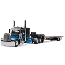 DCP by First Gear - Peterbilt Model 389 Hauling Landoll 440B-50CA Traveling Axle Trailer