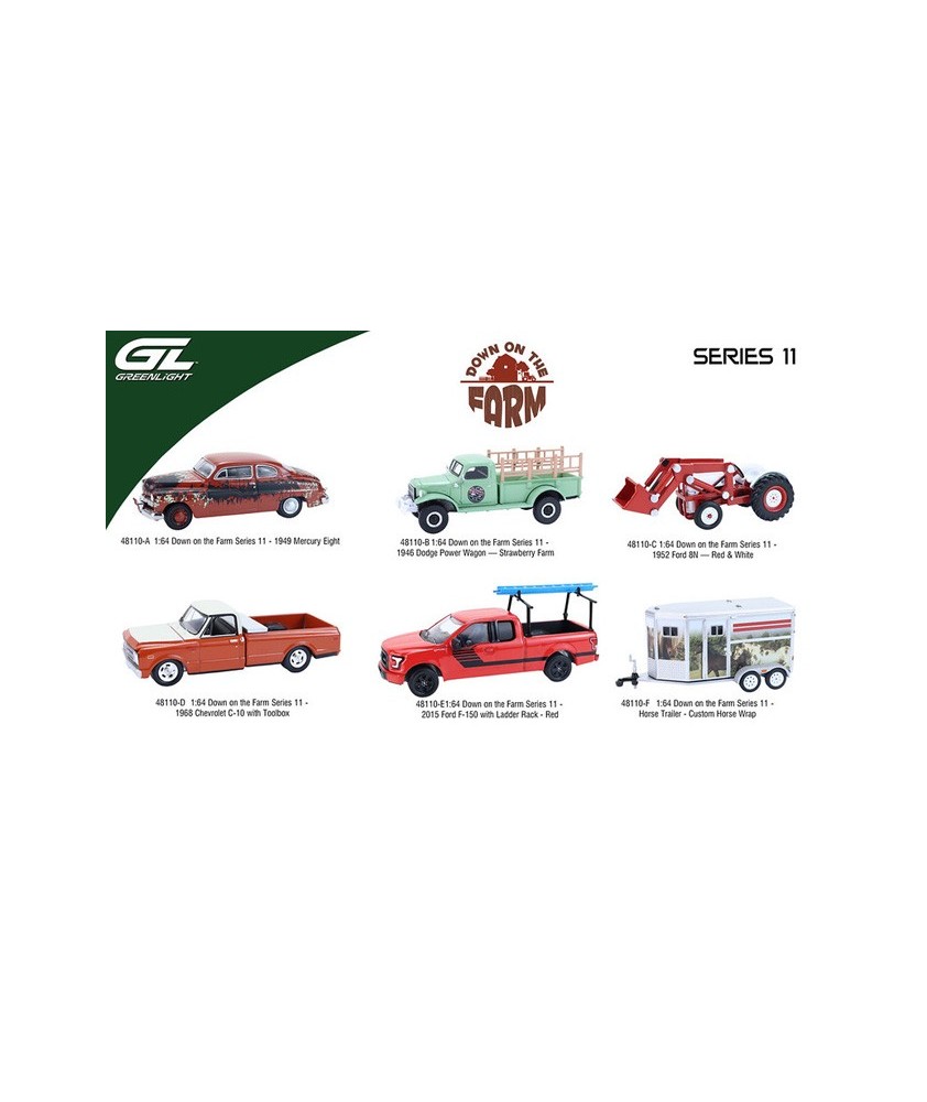 Greenlight Down on the Farm Series 11 - Six Piece Set