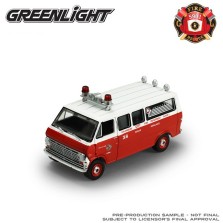 Greenlight Fire and Rescue Series 5 - 1969 Ford Econoline Ambulance Los Angeles Fire Department