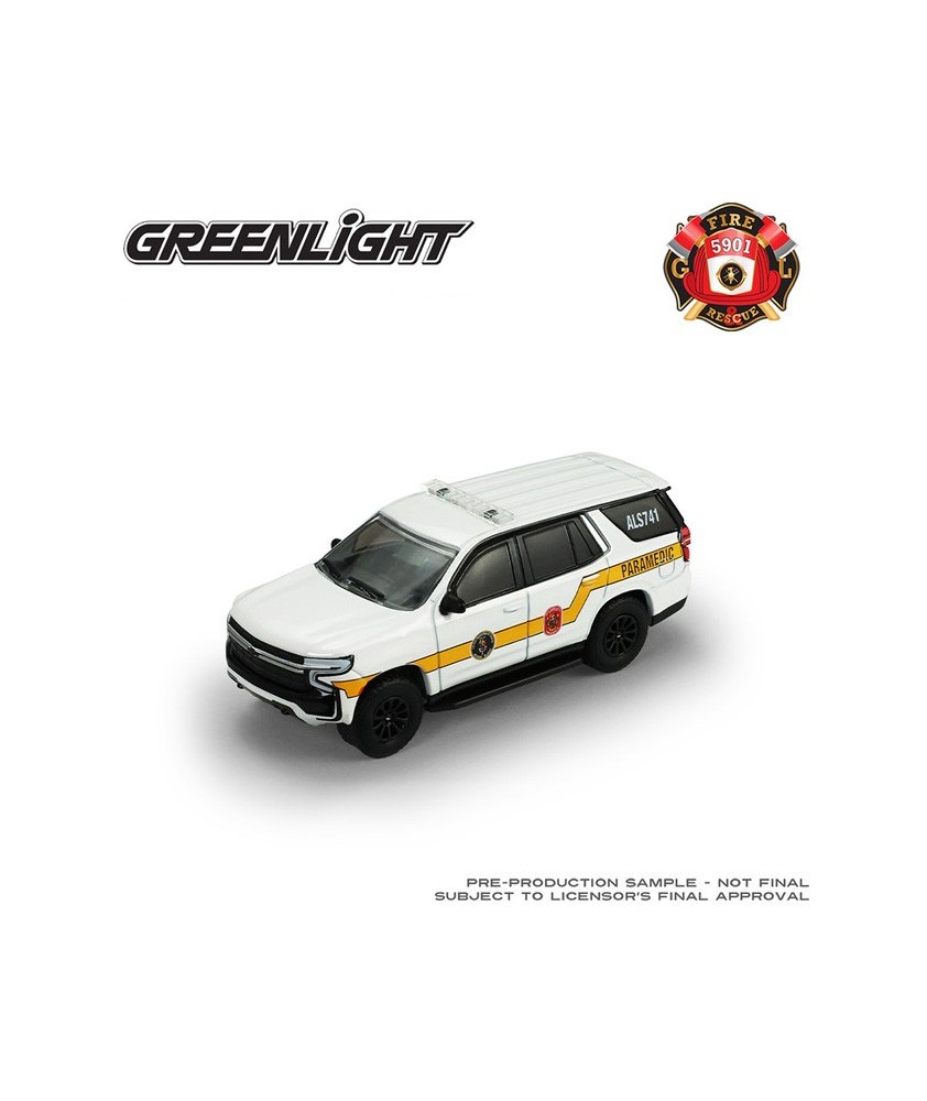 Greenlight Fire and Rescue Series 5 - 2024 Chevrolet Tahoe Montgomery County Fire and Rescue