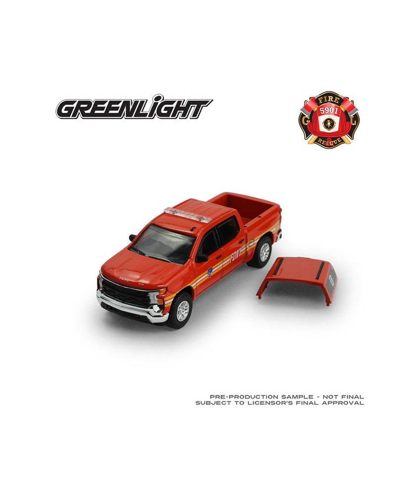 Greenlight Fire and Rescue Series 5 - 2023 Chevrolet Silverado New York Fire Department