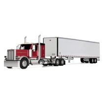 DCP by First Gear - Peterbilt Model 589 with Utility Composite Smooth Sided Dry Goods Trailer