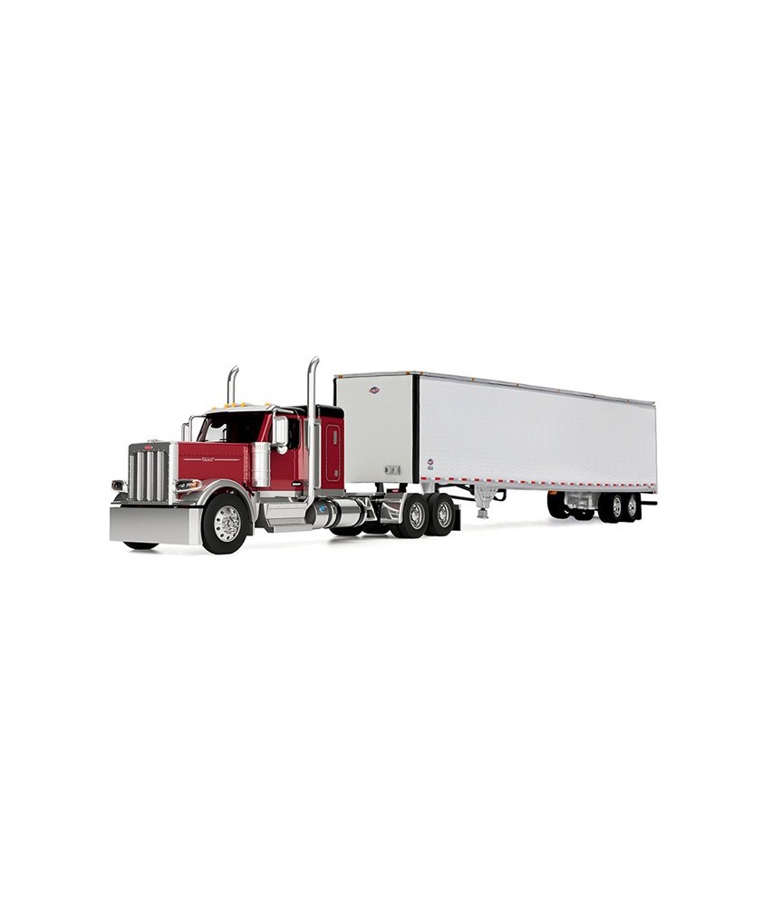 DCP by First Gear - Peterbilt Model 589 with Utility Composite Smooth Sided Dry Goods Trailer