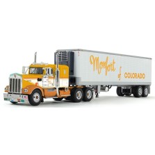 DCP by First Gear - Kenworth W900A with Vintage Refrigerated Trailer Monfort of Colorado