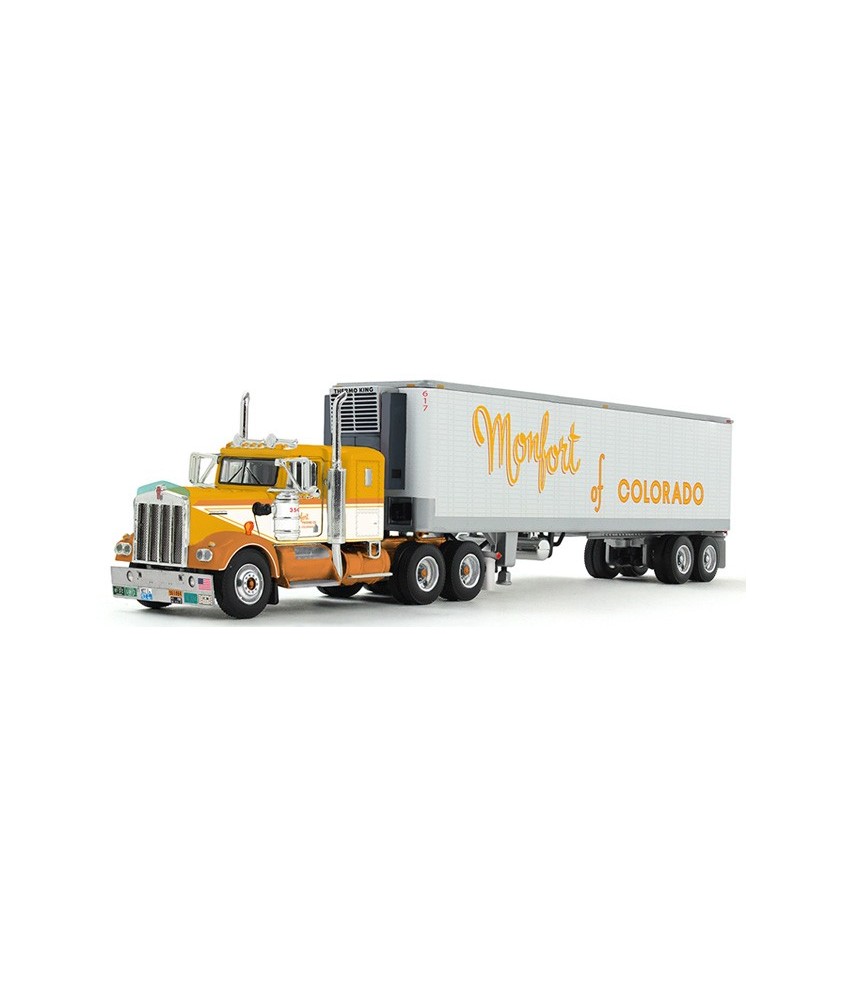 DCP by First Gear - Kenworth W900A with Vintage Refrigerated