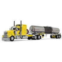 DCP by First Gear - Kenworth W900L and Brenner Sanitary Tanker Trailer Double C Transport