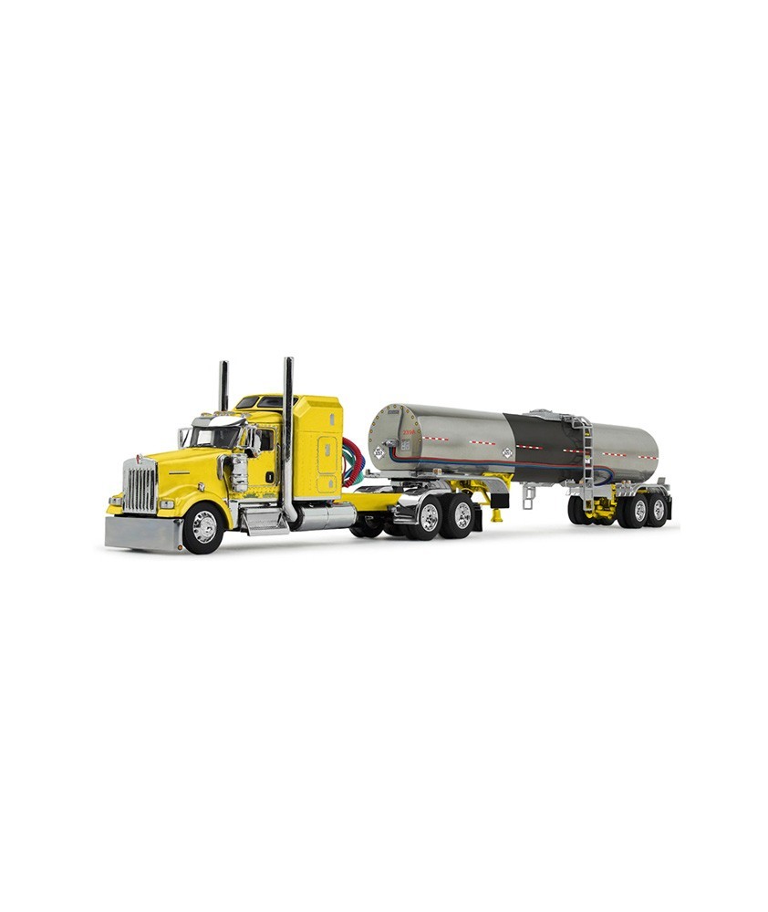 DCP by First Gear - Kenworth W900L and Brenner Sanitary Tanker Trailer Double C Transport
