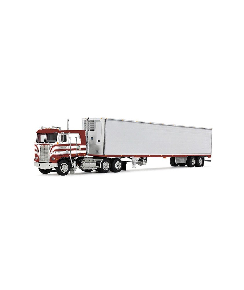 DCP by First Gear - Kenworth K100 COE Flat Top and Utility Refrigerated Tandem Axle Trailer Jim Skrinar