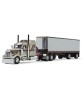 DCP by First Gear - Kenworth W900L and Vintage Dry Goods Spread-Axle Trailer Jason Sanders