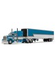 DCP by First Gear - Peterbilt Model 379 with Utility Refrigerated Trailer Tway Rose Transport