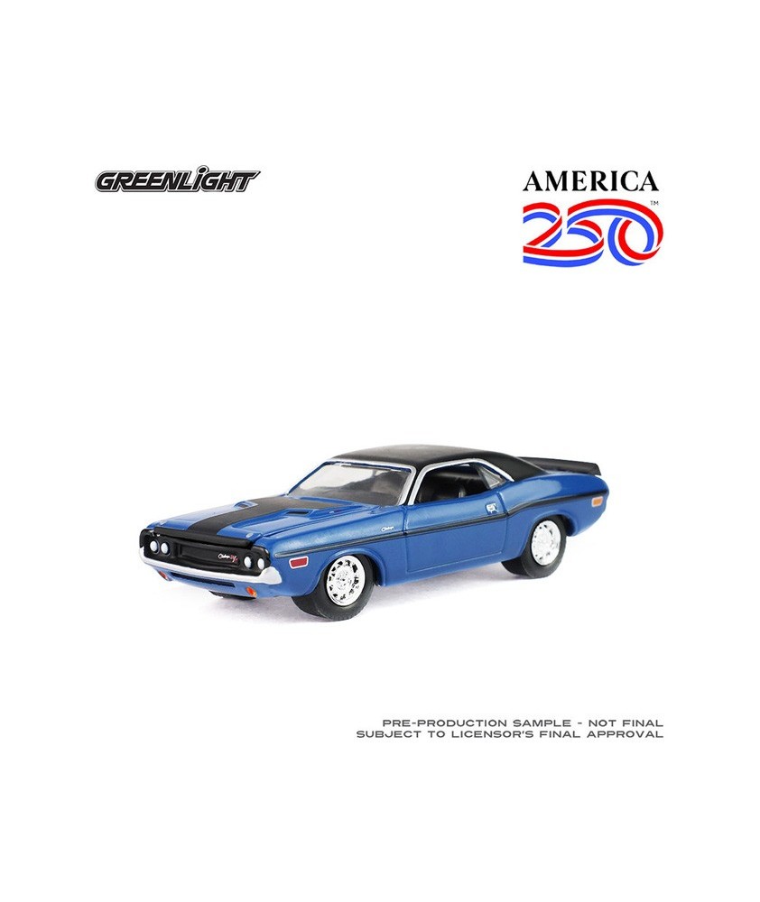 Greenlight Anniversary Series 18 America 250 Years Edition - 1970 Dodge Challenger