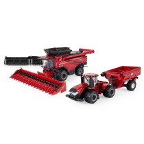 Ertl Farm Toys Case IH Harvesting Set