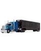 DCP by First Gear - Peterbilt Model 589 with Wilson Silverstar Tanden-Axle Livestock Trailer