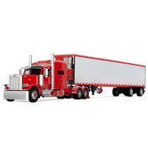 DCP by First Gear Big Rigs - Peterbilt Model 589 with Utility Refrigerated Trailer Blackjack Express LLC