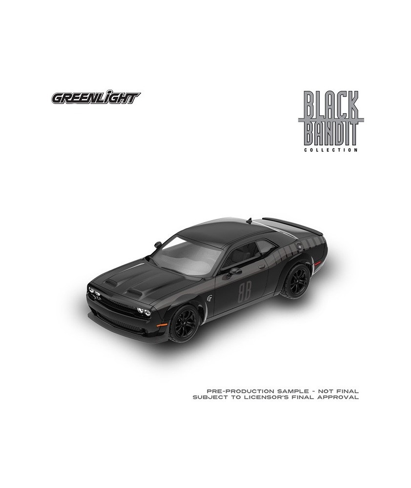 Greenlight Black Bandit Collection Series 31 - 2017 Dodge Challenger SRT Hellcat Widebody
