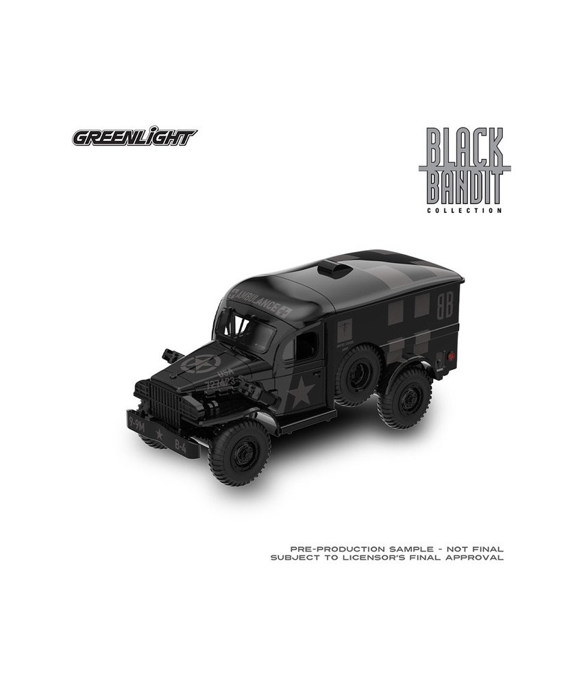 Greenlight Black Bandit Collection Series 31 - 1944 Dodge WC54 Ambulance