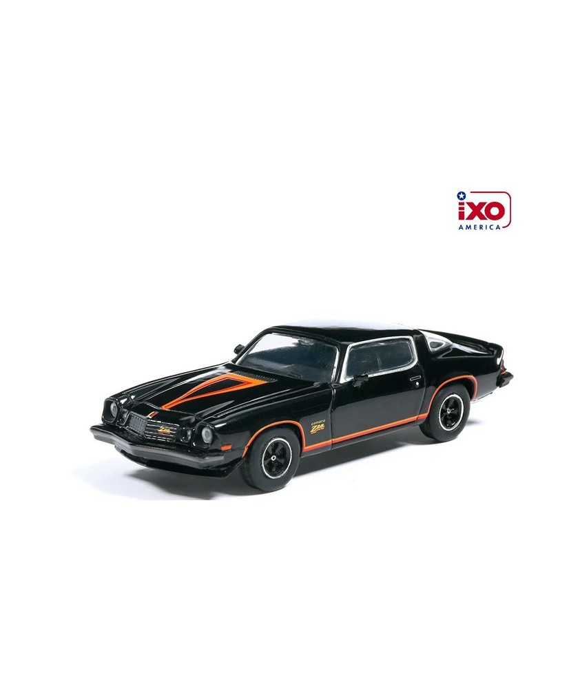 IXO America Model Cars - 1977 Chevrolet Camaro Z28 in Black