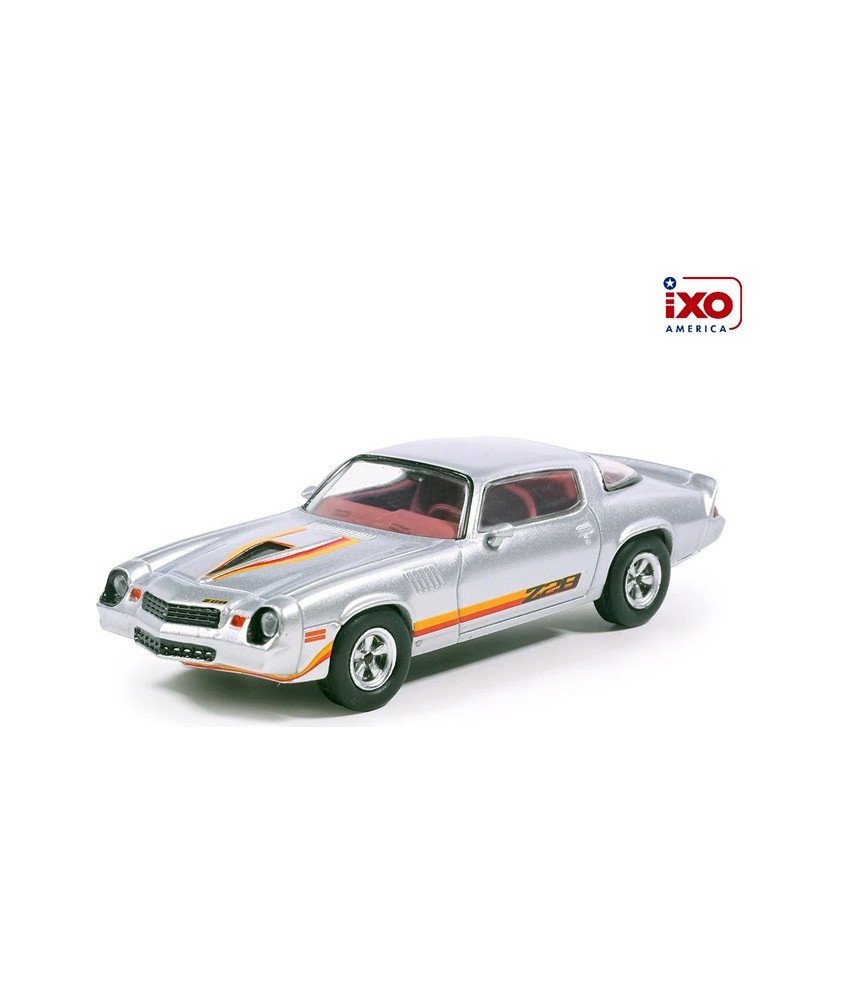 IXO America Model Cars - 1979 Chevrolet Camaro Z28 in Silver