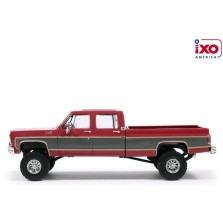 IXO America Model Cars - 1977 GMC Sierra Grande K2500 Crew Cab Wideside Two-Tone Lifted