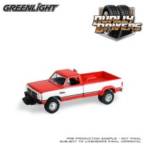 Greenlight Dually Drivers Series 17 - 1993 Dodge Ram D350 Dually with Exhaust and Bumper Weights