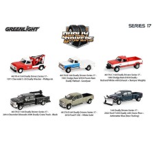 Greenlight Dually Drivers Series 17 - Six Truck Set