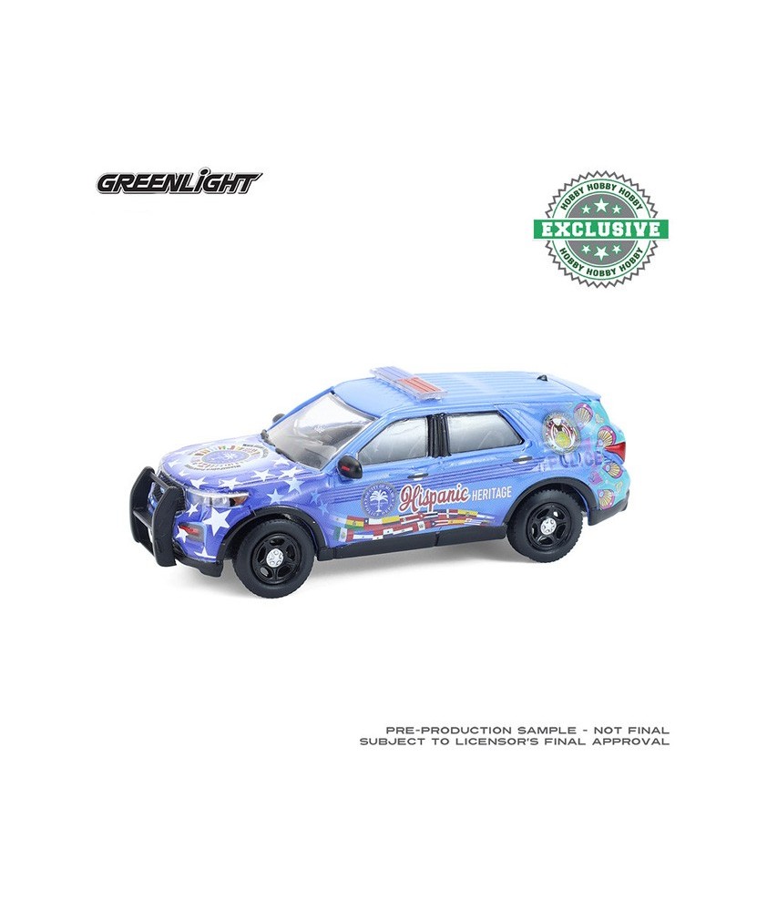 Greenlight Hot Pursuit Hobby Exclusive - 2022 Ford Police Interceptor Utility Miami Police Department