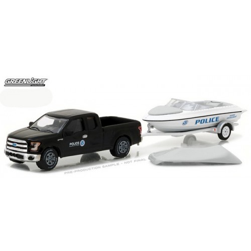 Hitch and Tow Series 10 - 2015 Ford F-150 with Police Boat