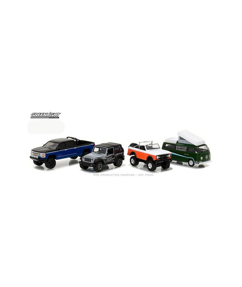 Greenlight Multi Car Diorama - Rocky Mountain Trail Climbers