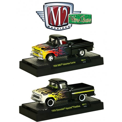 Wild Cards Release 11 - 1958 GMC and 1959 Chevy Truck Set